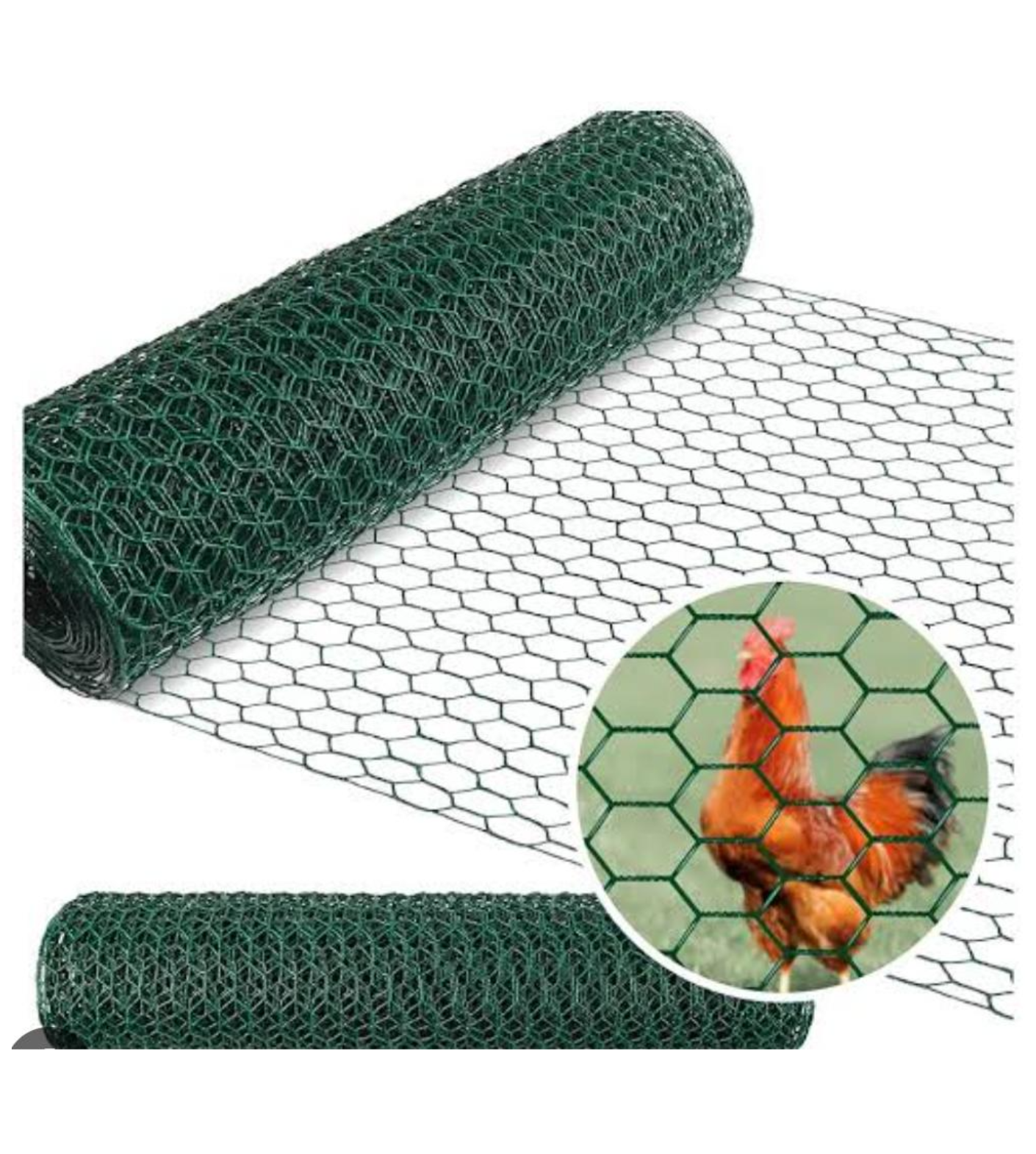 Malla hexagonal plastificada - 1